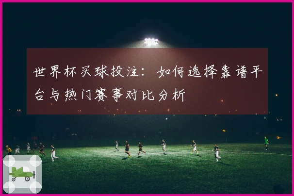 世界杯买球投注：如何选择靠谱平台与热门赛事对比分析