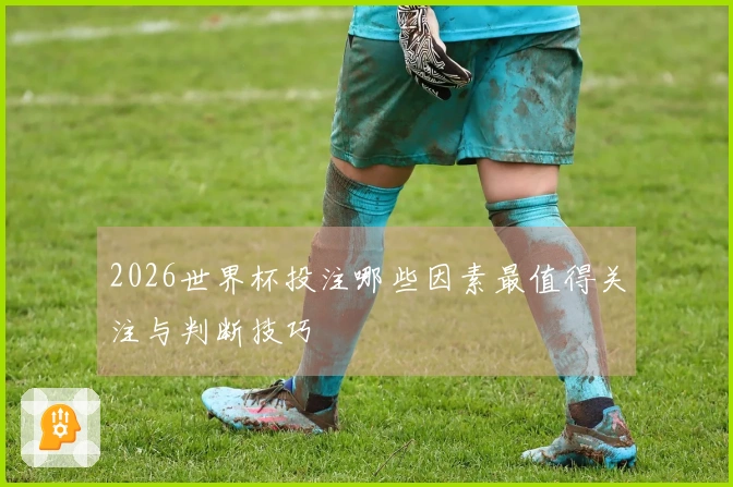 2026世界杯投注哪些因素最值得关注与判断技巧