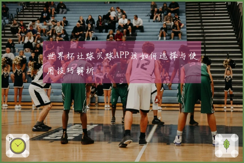 世界杯让球买球APP该如何选择与使用技巧解析